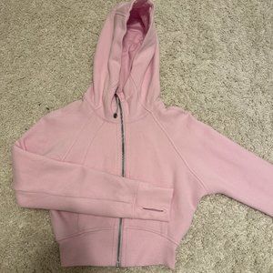 Lululemon Scuba Full-Zip Crop